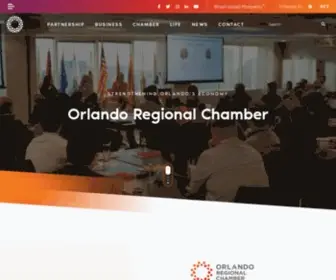 Orlandochamber.org(Orlando Regional Chamber) Screenshot