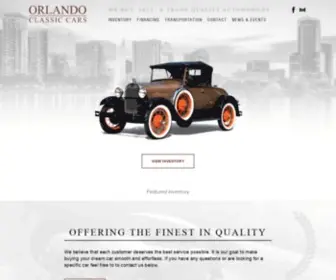 Orlandoclassiccars.com(Orlando Classic Cars) Screenshot