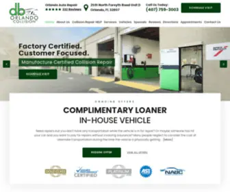 Orlandocollision.com(Db Orlando Collision Center) Screenshot