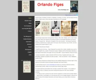 Orlandofiges.com(Orlando Figes) Screenshot