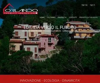 Orlandoimmobiliare.com(Orlando Progetti Immobiliari) Screenshot