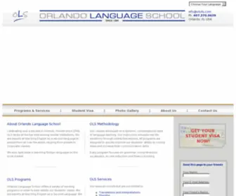 Orlandolanguageschool.com(Orlando Language School) Screenshot