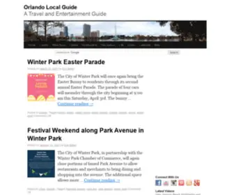 Orlandolocalguide.com(Orlando Local Guide) Screenshot