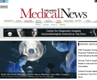 Orlandomedicalnews.com(Orlando Medical News) Screenshot