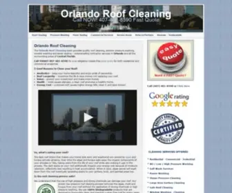 Orlandoroofcleaning.net(Orlandoroofcleaning) Screenshot