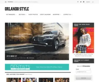 Orlandostylemag.com(Orlando Style Magazine Orlando Style Magazine) Screenshot