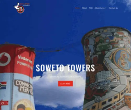 Orlandotowers.co.za(Under maintenance page) Screenshot