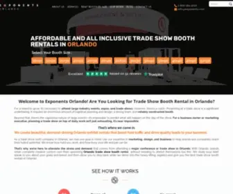 Orlandotradeshowboothsrental.com(Orlando Exhibit Rental) Screenshot