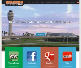 Orlandotransfer.net(Orlando Airport Transportation) Screenshot