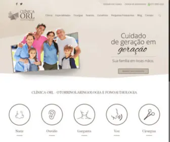 ORL.com.br(Clínica) Screenshot
