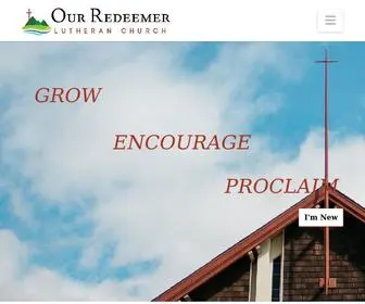 ORLCSB.net(Our Redeemer Lutheran Church) Screenshot