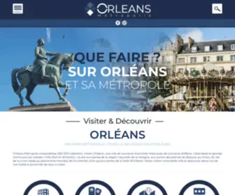 Orleansmetropolis.com(Orléans Métropolis) Screenshot