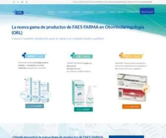 Orlfaes.com(Cuidado de la Garganta) Screenshot