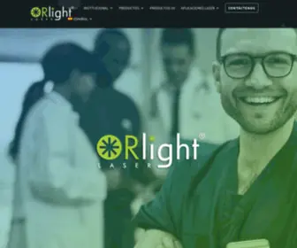 Orlightlaser.com(Orlight Laser) Screenshot