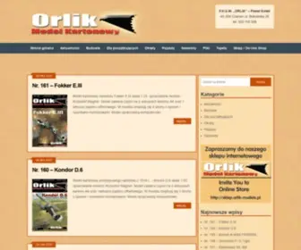 Orlik-Models.pl(Wydawnictwo Orlik) Screenshot