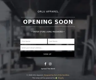 Orluapparel.com(Orlu Apparel) Screenshot