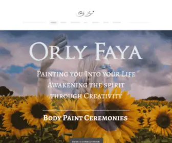 Orlyfaya.com(Orly Faya Snir) Screenshot