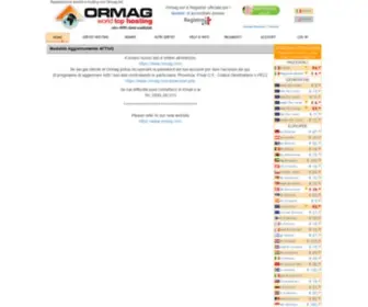 Ormag.net(Registrazione Domini e Hosting) Screenshot