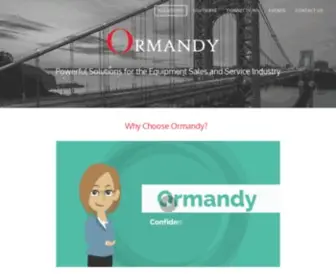 Ormandy.com(About Us) Screenshot