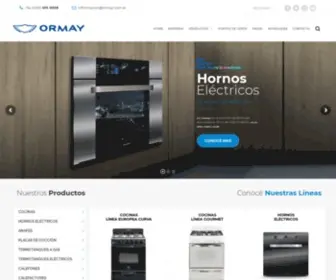 Ormay.com.ar(Fabrica de Electrodomesticos Cordoba Argentina) Screenshot