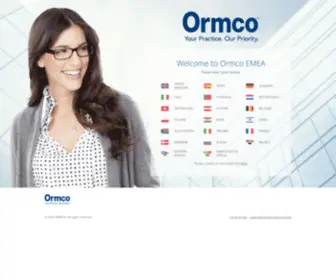 Ormcoeurope.com(Ormco) Screenshot