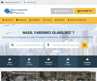 Ormekumascilar.com(Örme Kumaşcılar) Screenshot