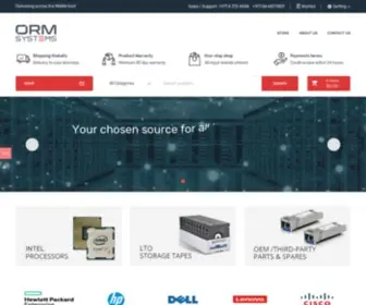 Ormsystems.ae(Orm Systems Middle East) Screenshot