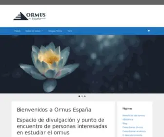 Ormus.es(Bienvenidos a Ormus España Toda la información sobre ormus en español) Screenshot