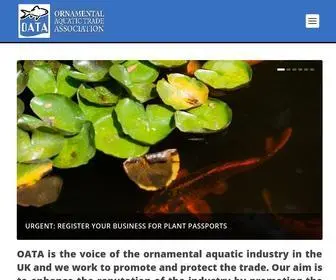 Ornamentalfish.org(The Voice of the Ornamental Fish Industry) Screenshot