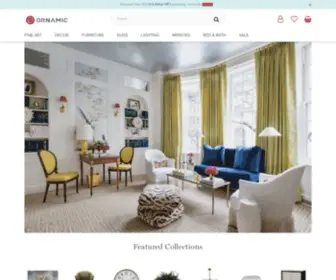 Ornamic.com(Home Decor) Screenshot