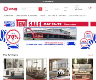 Ornatehome.com(Ornate Home) Screenshot
