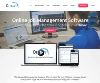 Ornavi.com(Online Business Management Software) Screenshot