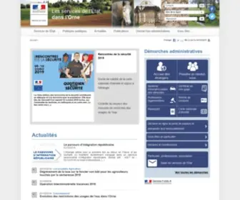 Orne.gouv.fr(Préfecture) Screenshot