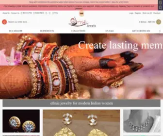 Ornejewels.com(Ethnic Jewellery Online) Screenshot