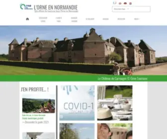 Ornetourisme.com(Vacances en Normandie) Screenshot