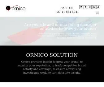 Ornico.co.za(Ornico Media Monitoring) Screenshot
