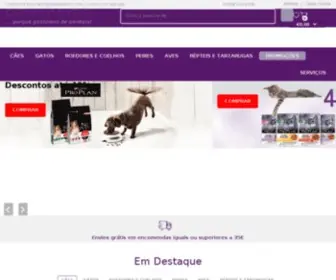 Ornimundo.com(Loja Online de Produtos para Animais de Estimação) Screenshot