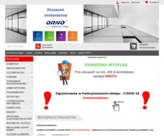 Orno-Sklep.pl(Sprawdzony i polecany dystrybutor sprzętu Orno) Screenshot