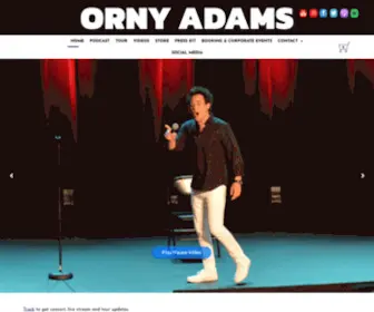 Ornyadams.com(It's Official) Screenshot