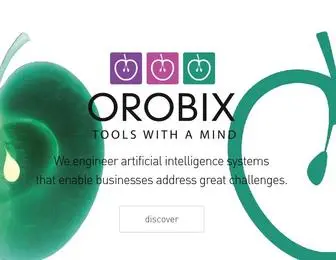 Orobix.com(Oròbix) Screenshot