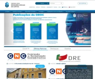 Oroc.pt(Ordem dos Revisores Oficiais de Contas) Screenshot