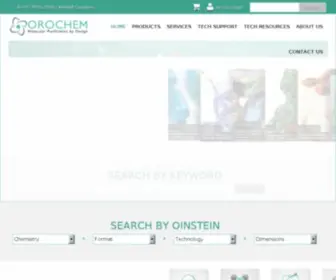 Orochem.com(Drug Discovery & Development) Screenshot