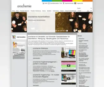 Orochemie.de(Desinfektionsmittel, Desinfektion DGHM) Screenshot