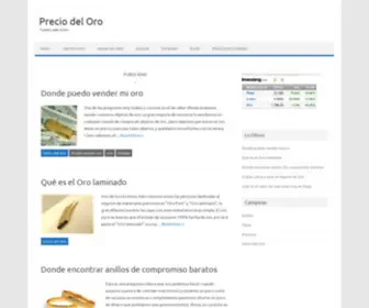 Orodehoy.com(Precio del Oro) Screenshot