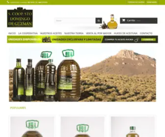 Orodelasvilluercas.es(Venta de aceite de oliva) Screenshot