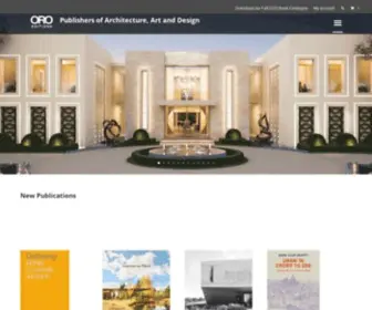 Oroeditions.com(Publishers of Architecture) Screenshot