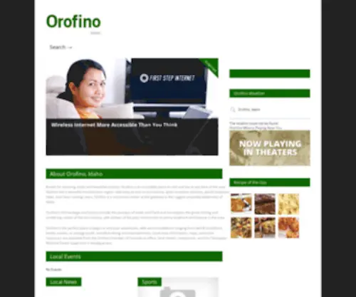 Orofino-ID.com(Orofino) Screenshot