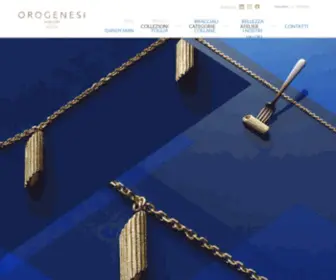 Orogenesi.com(Orogenesi Gioielli) Screenshot