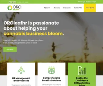 Oroleafhr.com(Oroleafhr) Screenshot