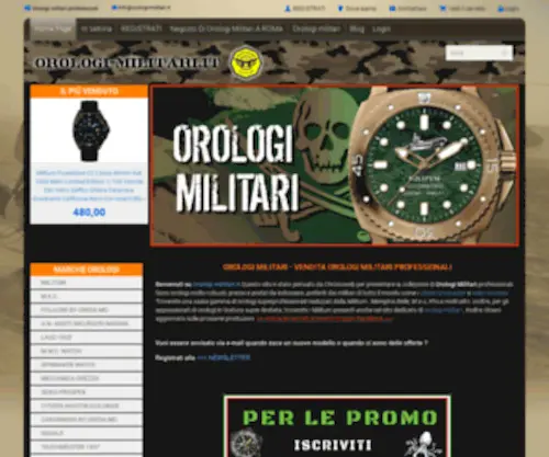 Orologi-Militari.it(Orologi Militari) Screenshot